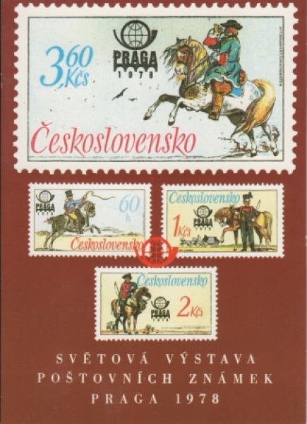 PRAGA 1978 99 001 CZ ** - Mezinárodní výstava poštovních známek